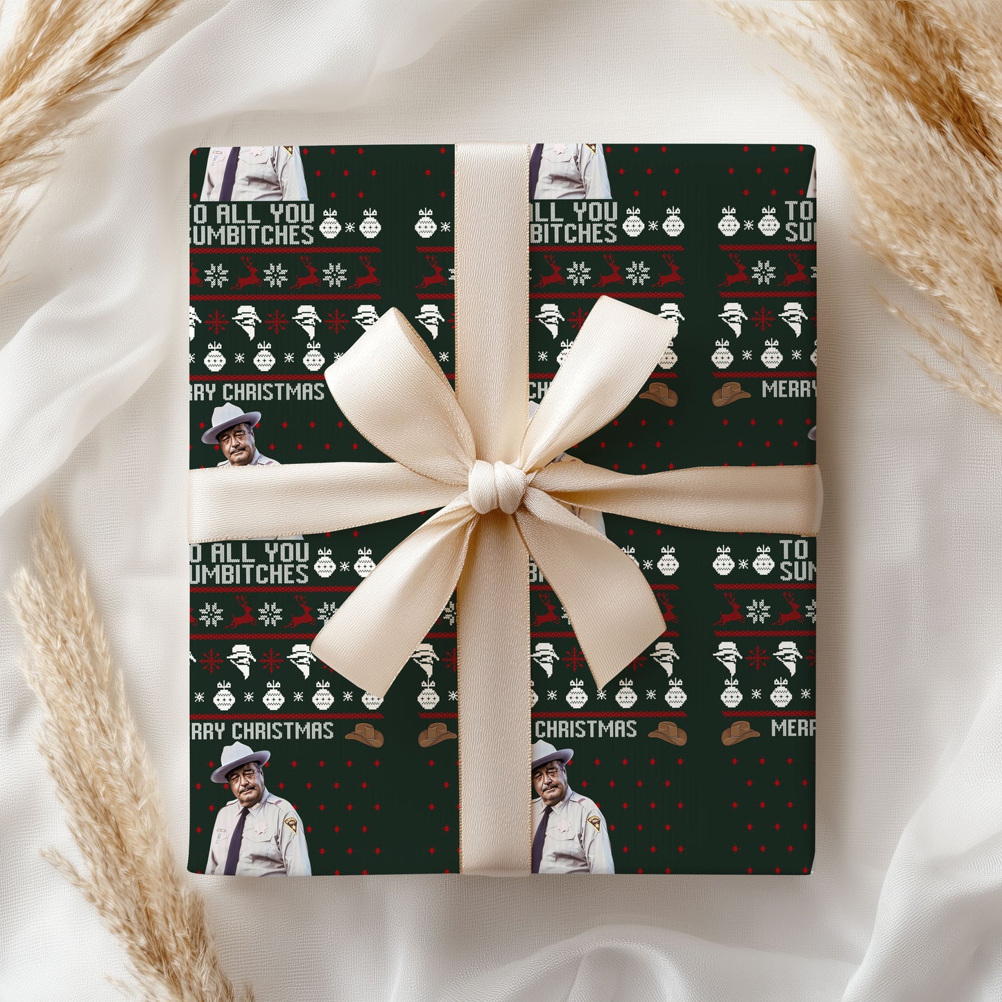 Buford T Justice Wrapping Paper