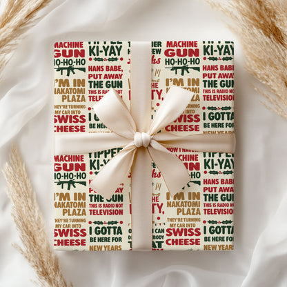 Die Hard Wrapping Paper