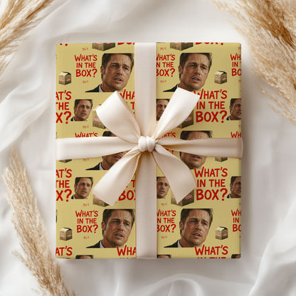 What's In the Box Wrapping Paper Gifts