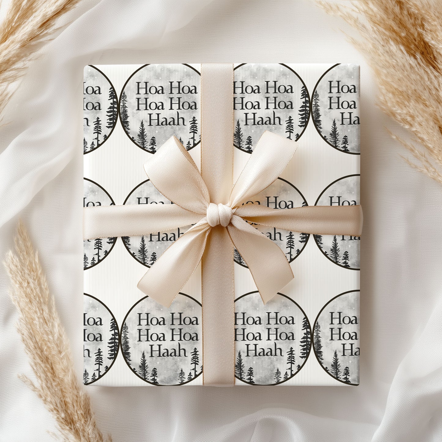 Hoa Hoa Hoa Haah Wrapping Paper