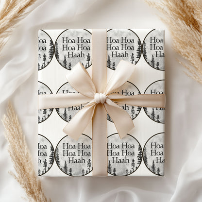 Hoa Hoa Hoa Haah Wrapping Paper