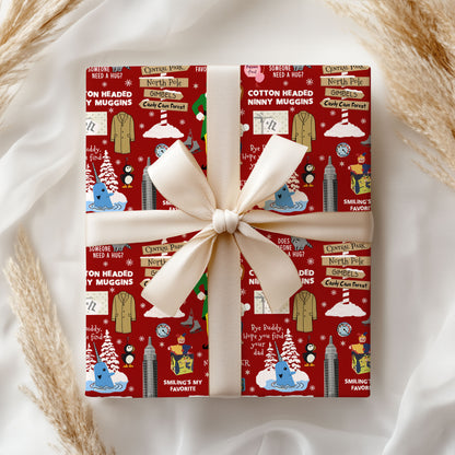 ELF Christmas Wrapping Paper