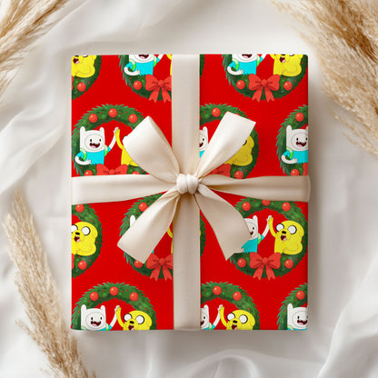 Adventure Time Wrapping Paper