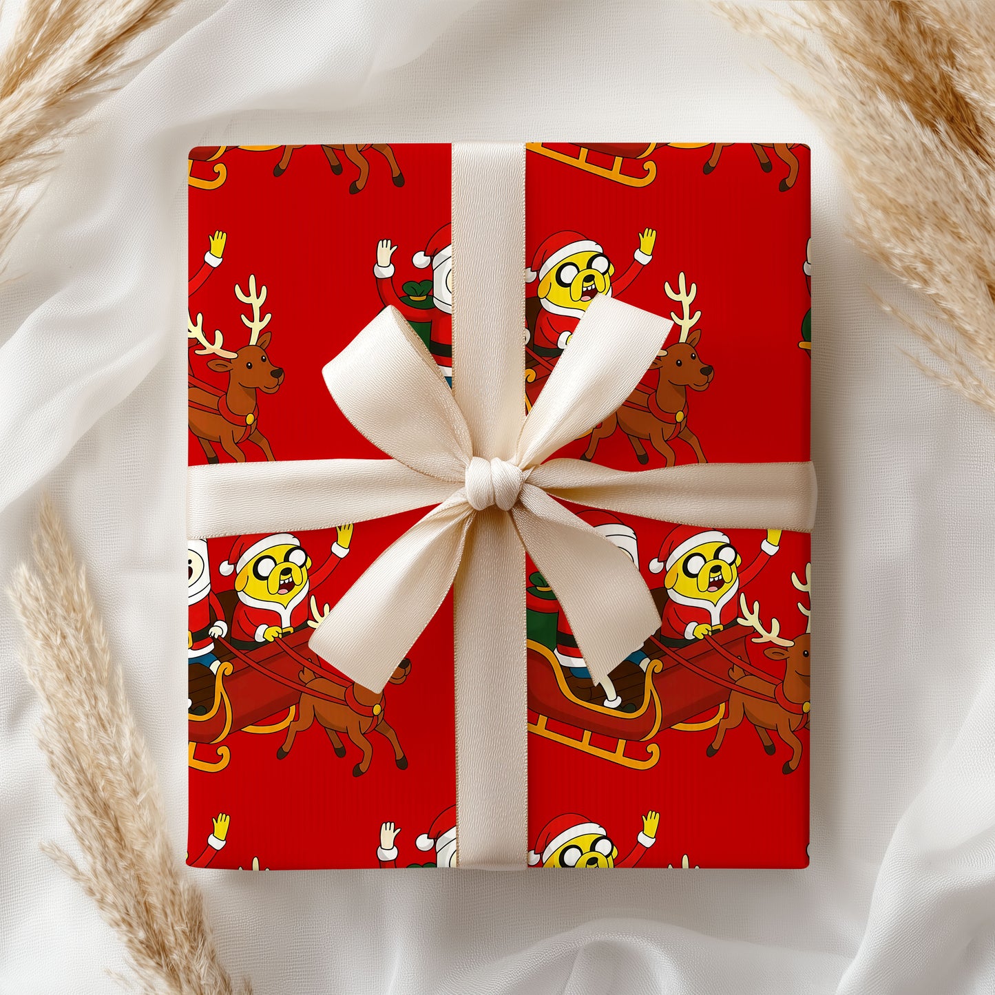 Adventure Time Christmas Wrapping Paper