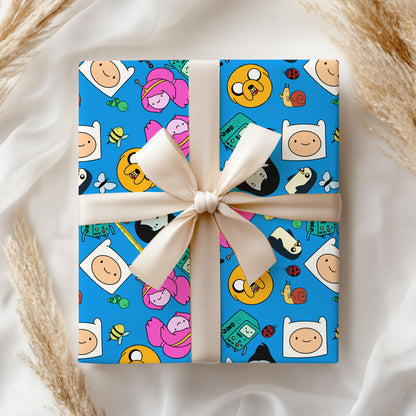 Adventure Time Wrapping Paper Roll