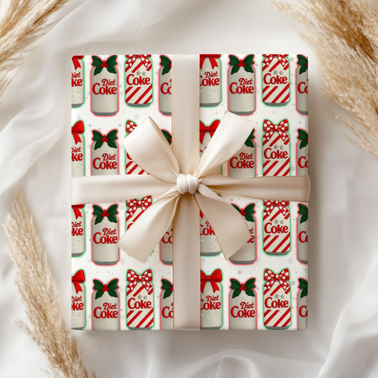 Diet Coke Wrap Gift Christmas For Friend