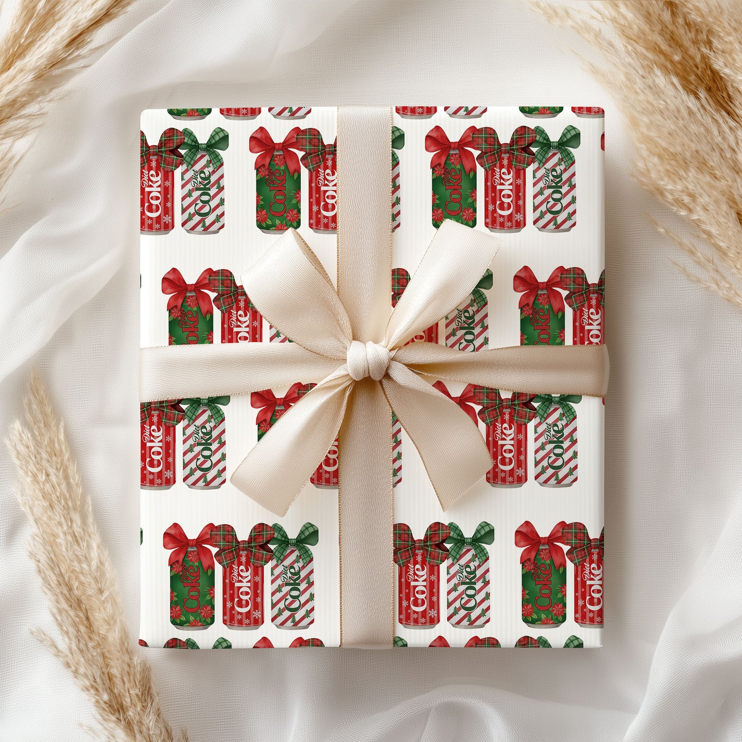Coke Wrapping Paper Birthday Gift