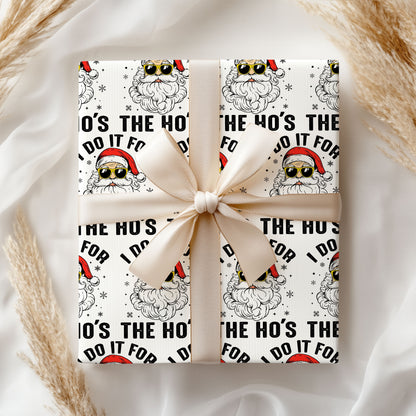 Cute Santa Christmas Wrapping Paper