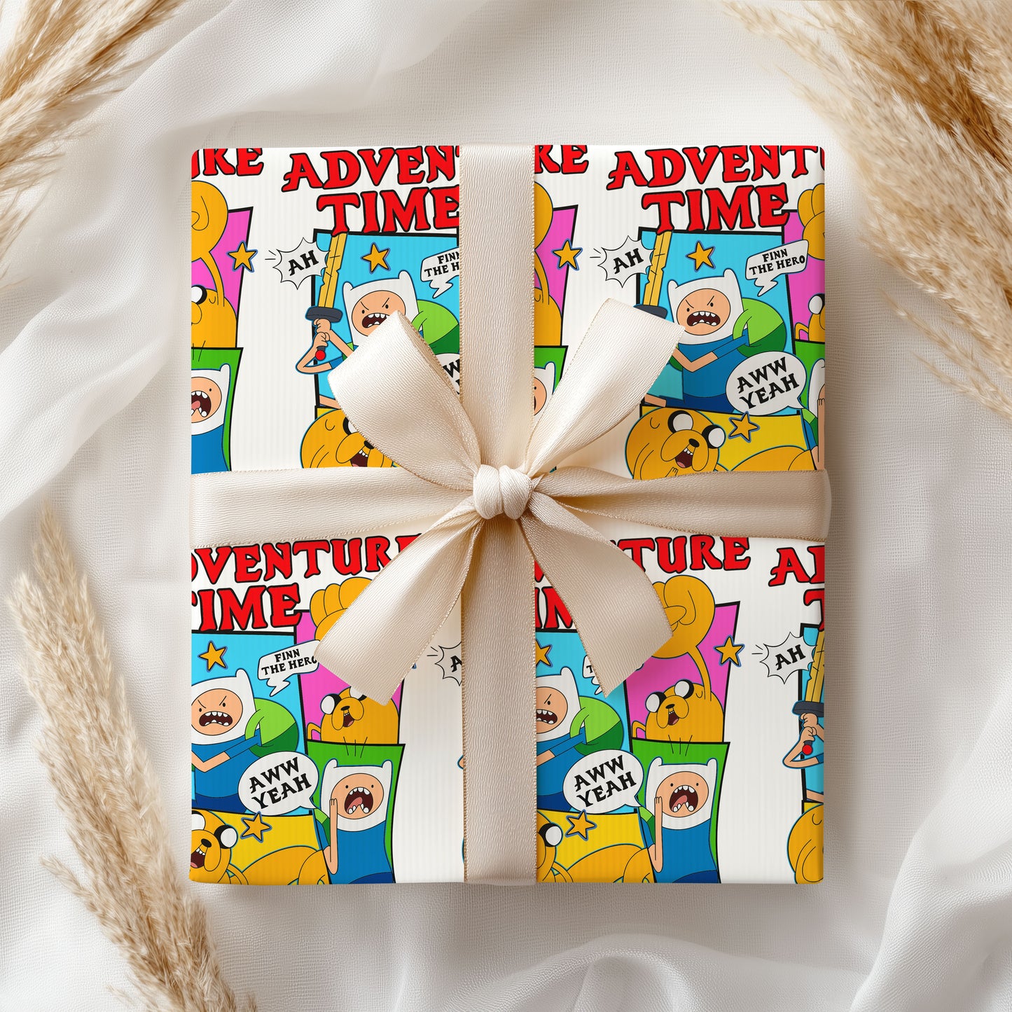 Adventure Time Wrapping Paper Gifts