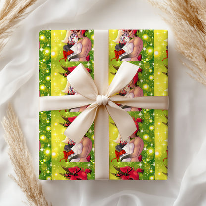Hazbin Hotel Wrapping Paper Christmas Gift
