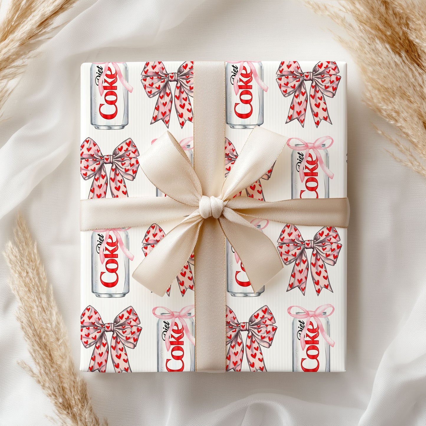 Diet Coke Wrapping Paper Christmas Gift