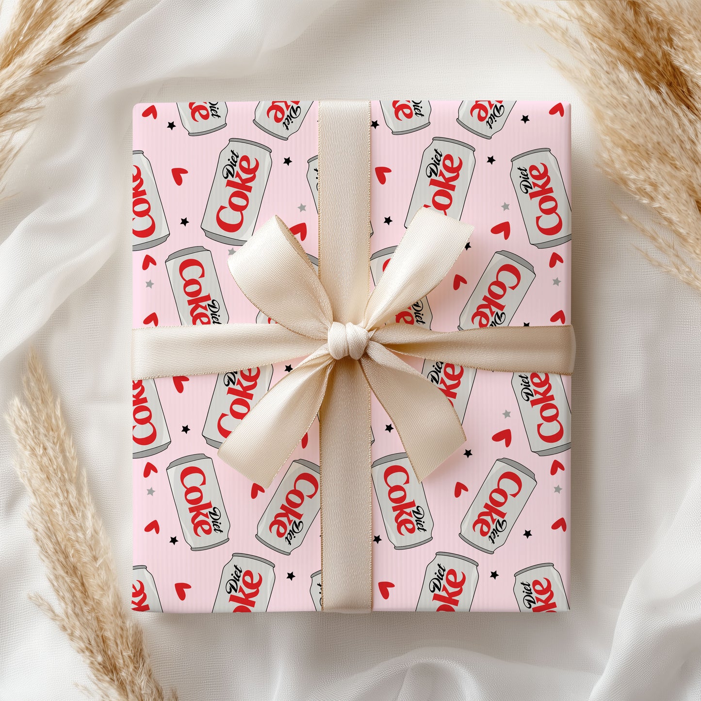 Diet Coke Wrapping Paper Birthday Gift