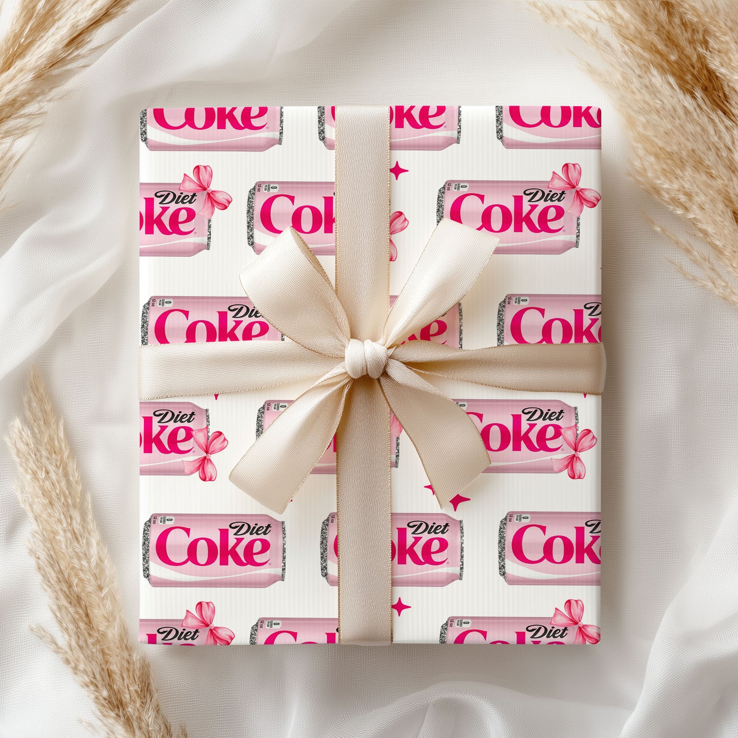 Diet Coke Wrap Gift