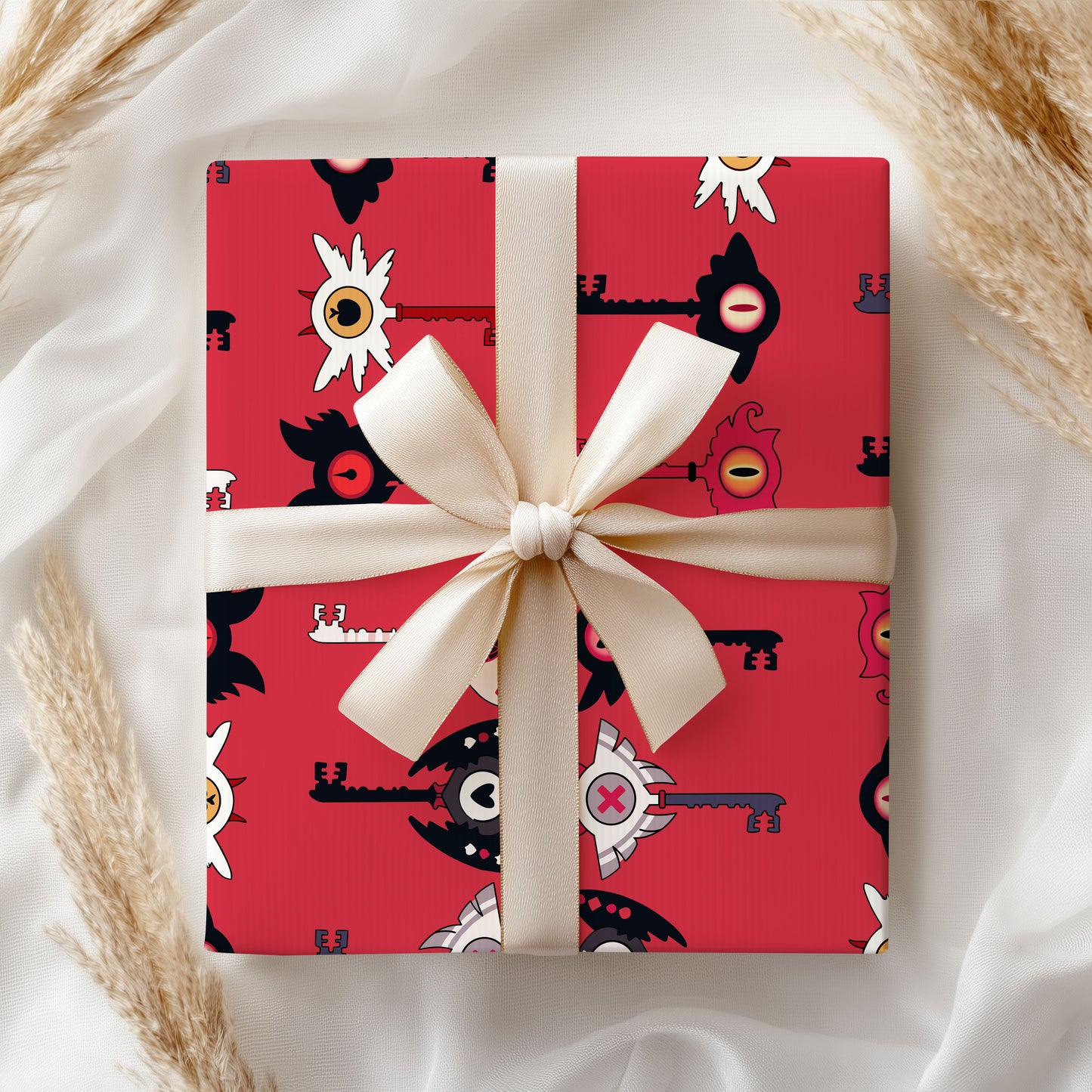 Hazbin Hotel Wrapping Paper Birthday Gifts