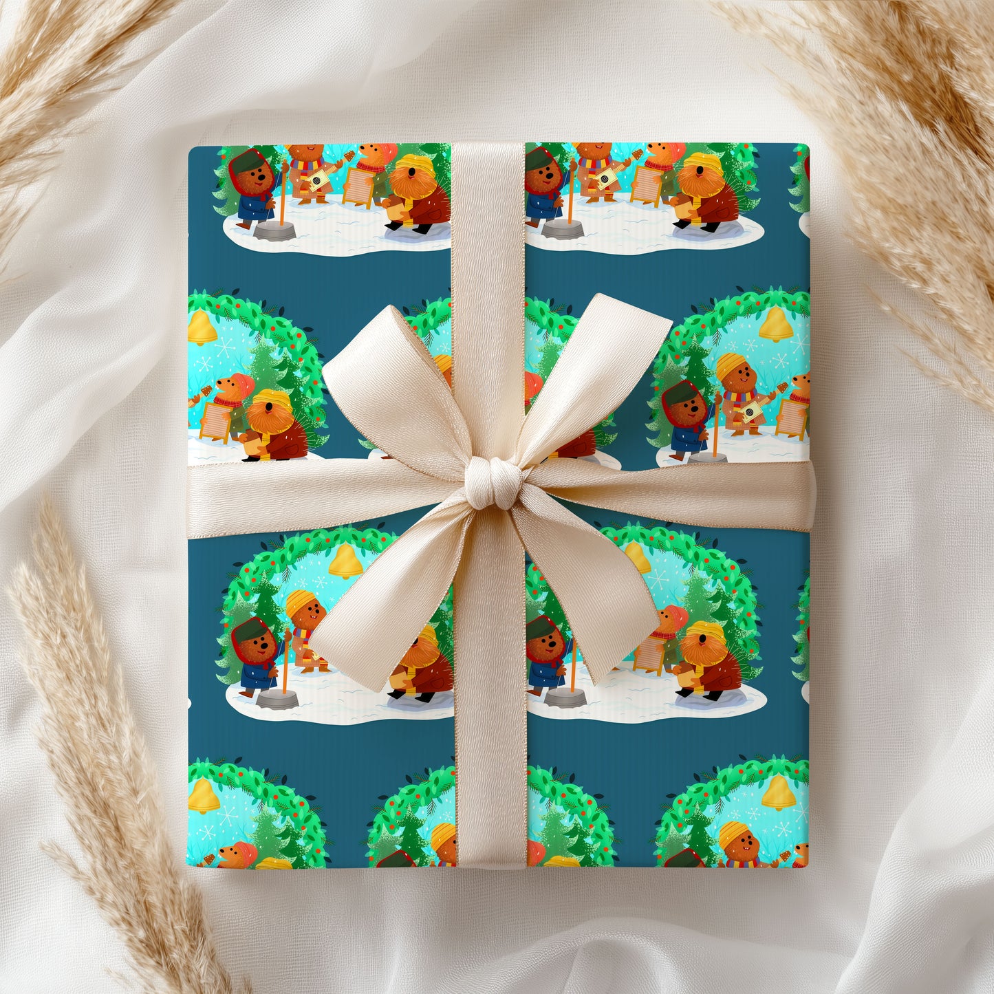 Emmet Otter's Jug-Band Christmas Wrapping Paper