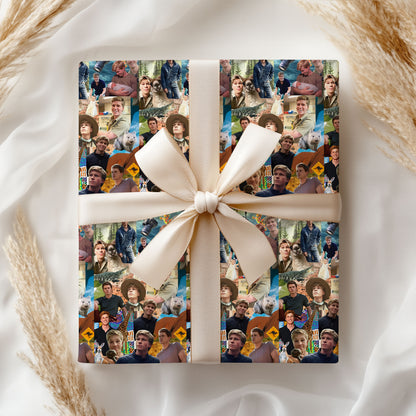 Robert Irwin Christmas Wrapping Paper