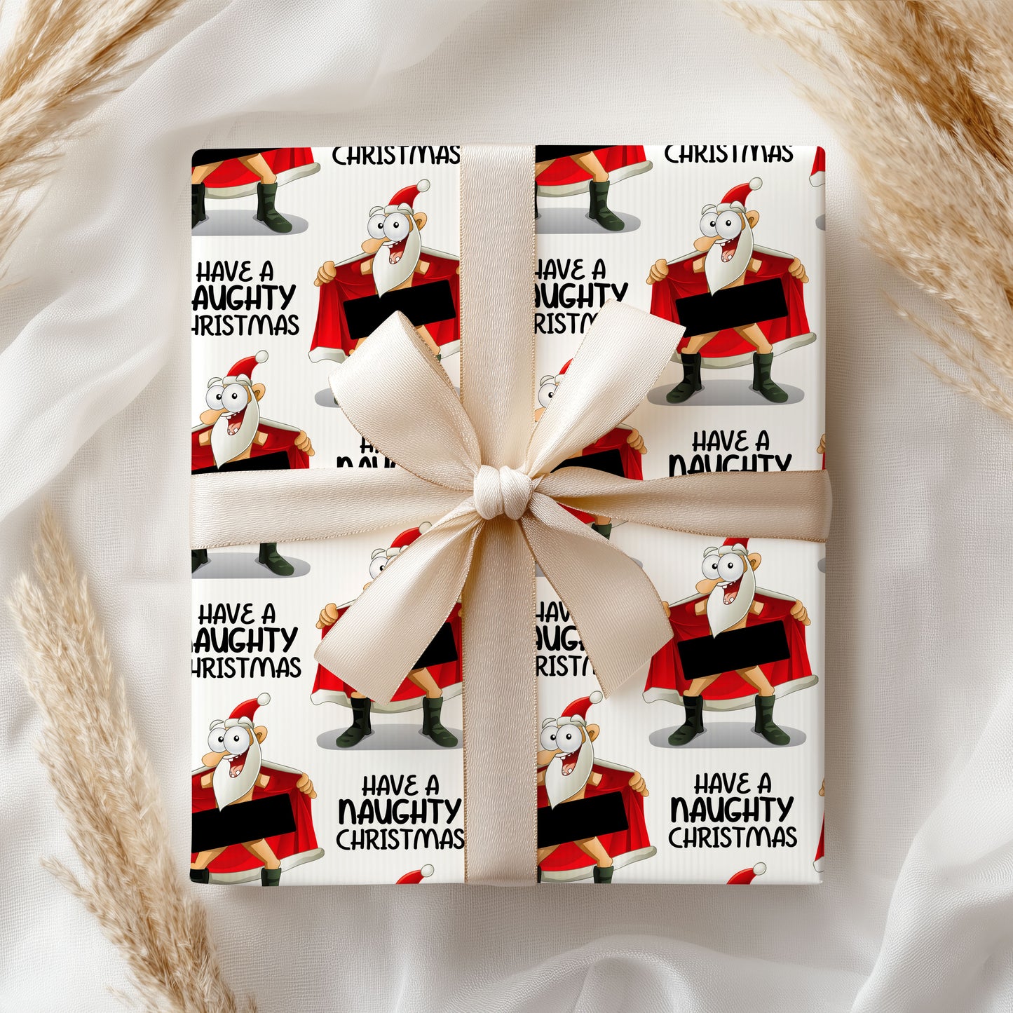 Have A Naughty Christmas Wrapping Paper