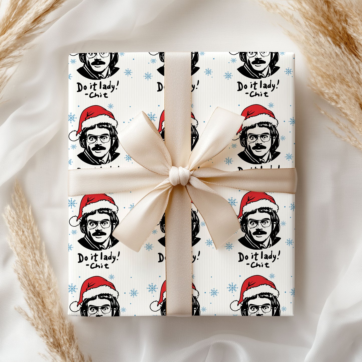 Do It Lady Wrapping Paper