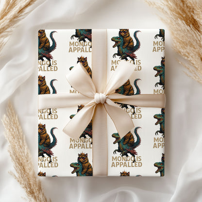 Godzilla Cat Wrapping Paper