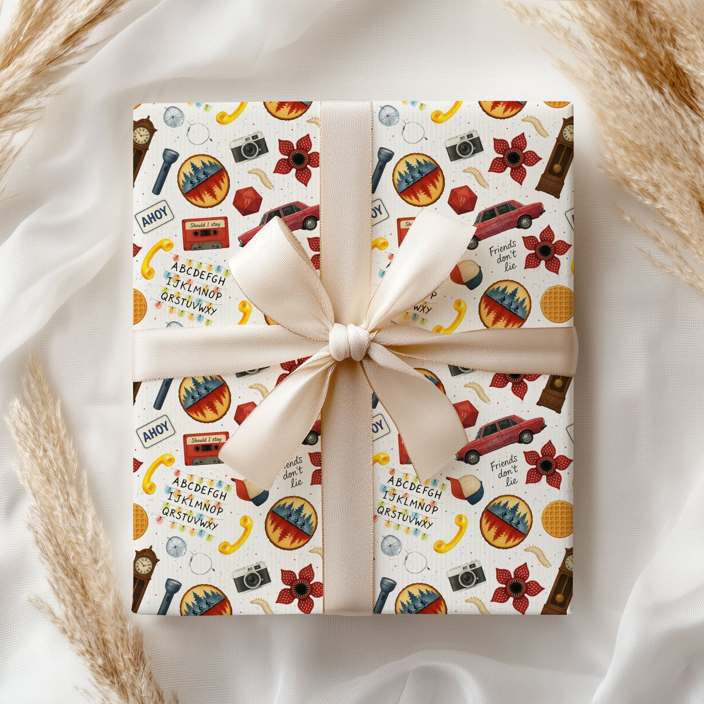 Stranger Things Christmas Wrapping Paper Roll