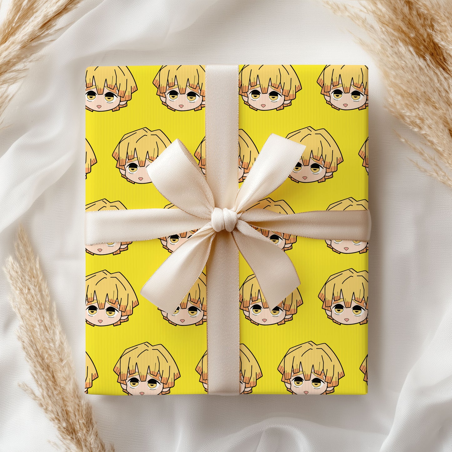 Demon Slayer Agatsuma Zenitsu Wrapping Paper