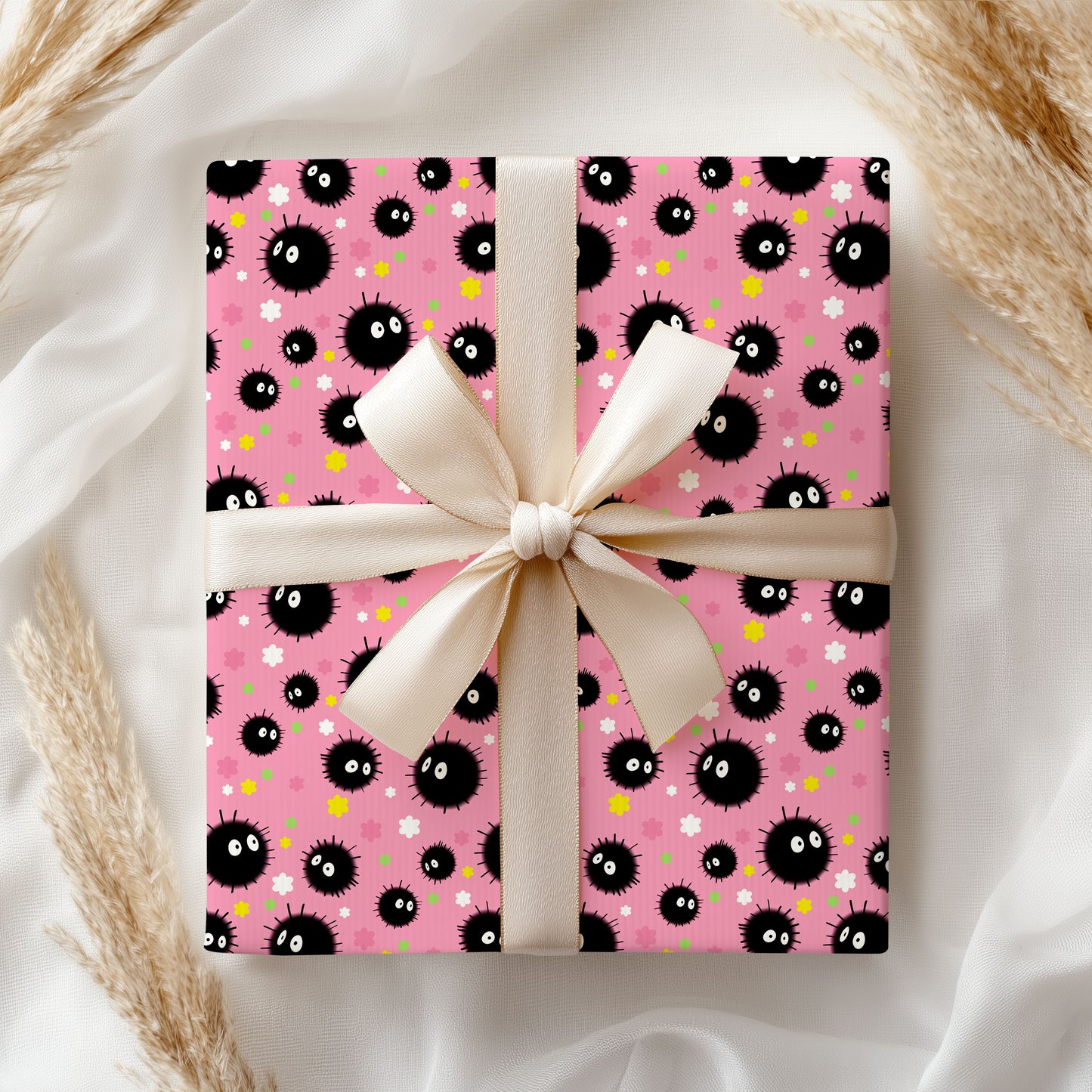 Soot Sprites Ghibli Christmas Wrap (Copy)