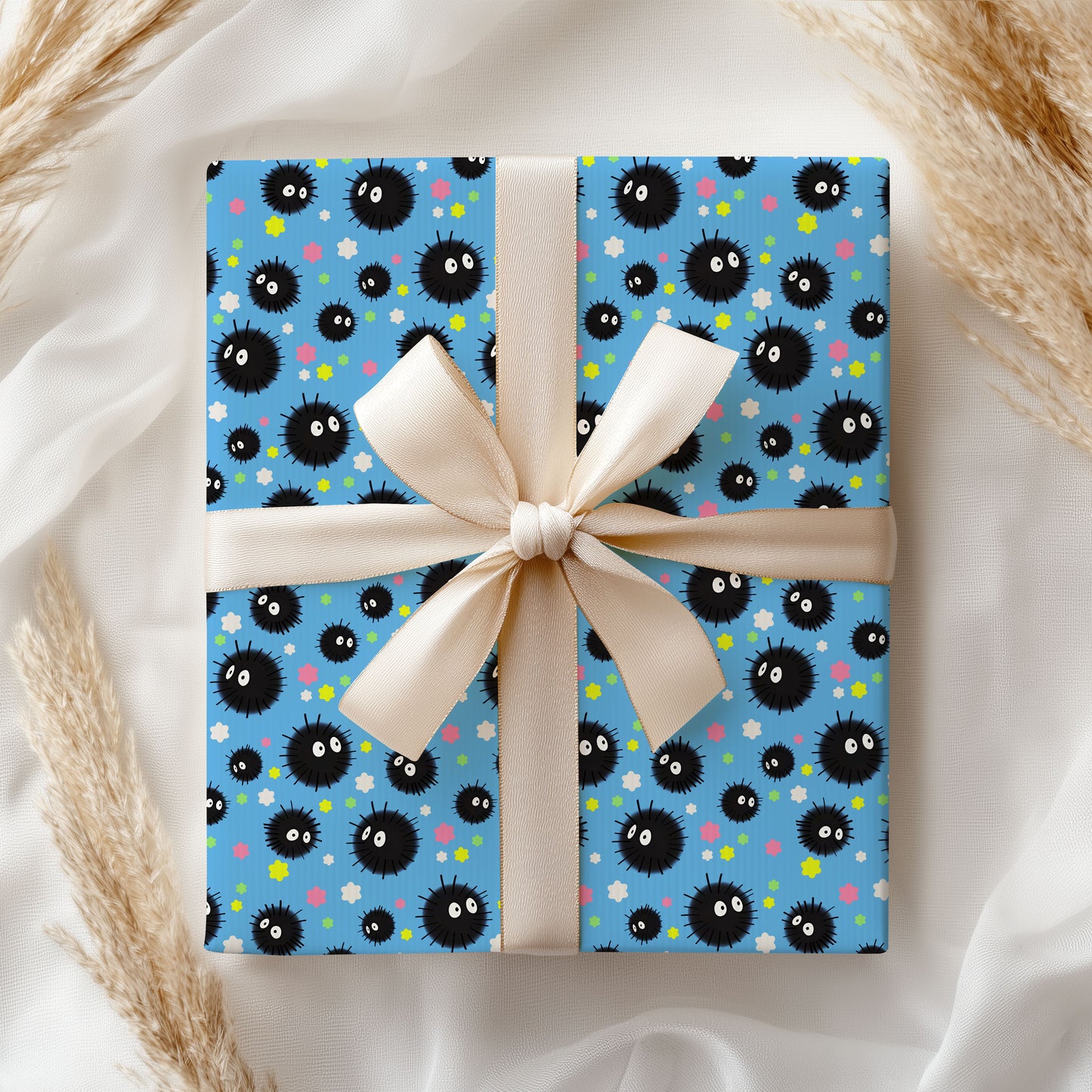 Soot Sprites Studio Ghibli Wrapping Papper