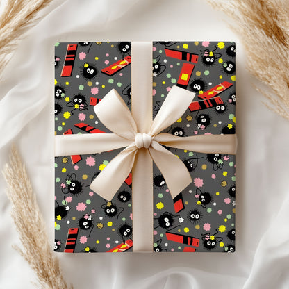 Soot Sprites Wrapping Papper
