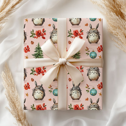 Totoro Festive Anime Gift Wrap Sheets