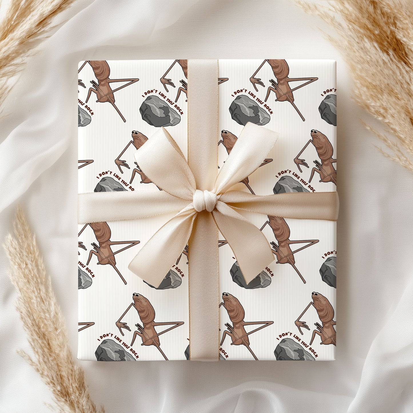 I Don't Like This Rock Wrapping Paper