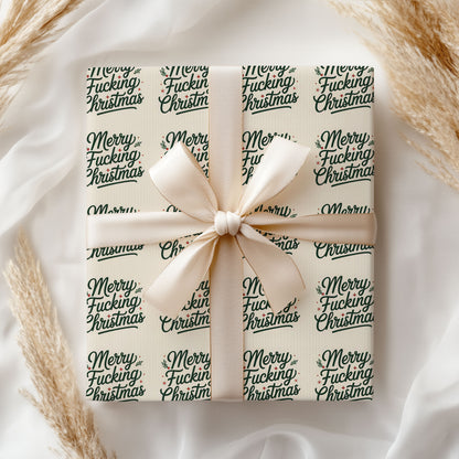 Merry F*cking Christmas Wrapping Paper