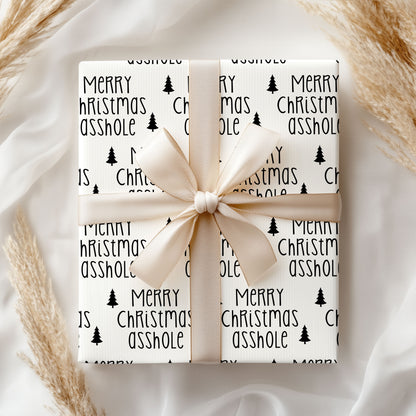 Merry Christmas Funny Wrapping Paper