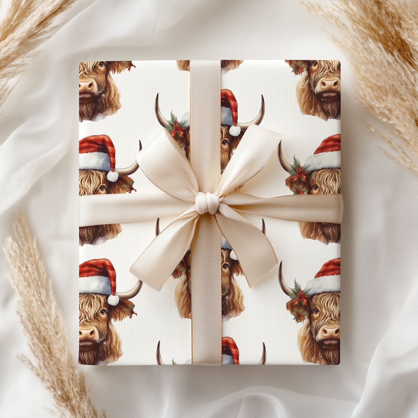 Highland Cow Wrapping Paper