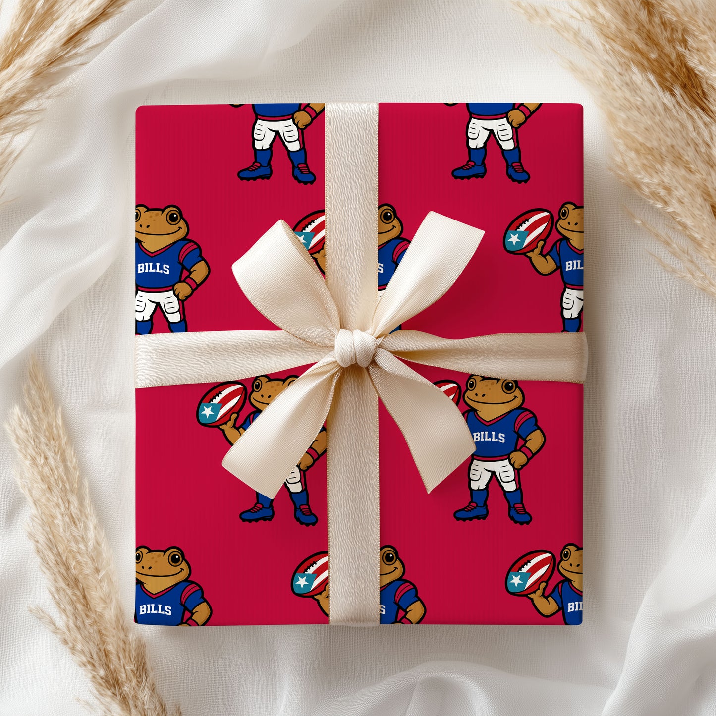 Football Team Sports Wrapping Paper