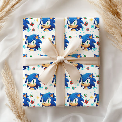 Sonic Christmas Wrapping Paper Rolls