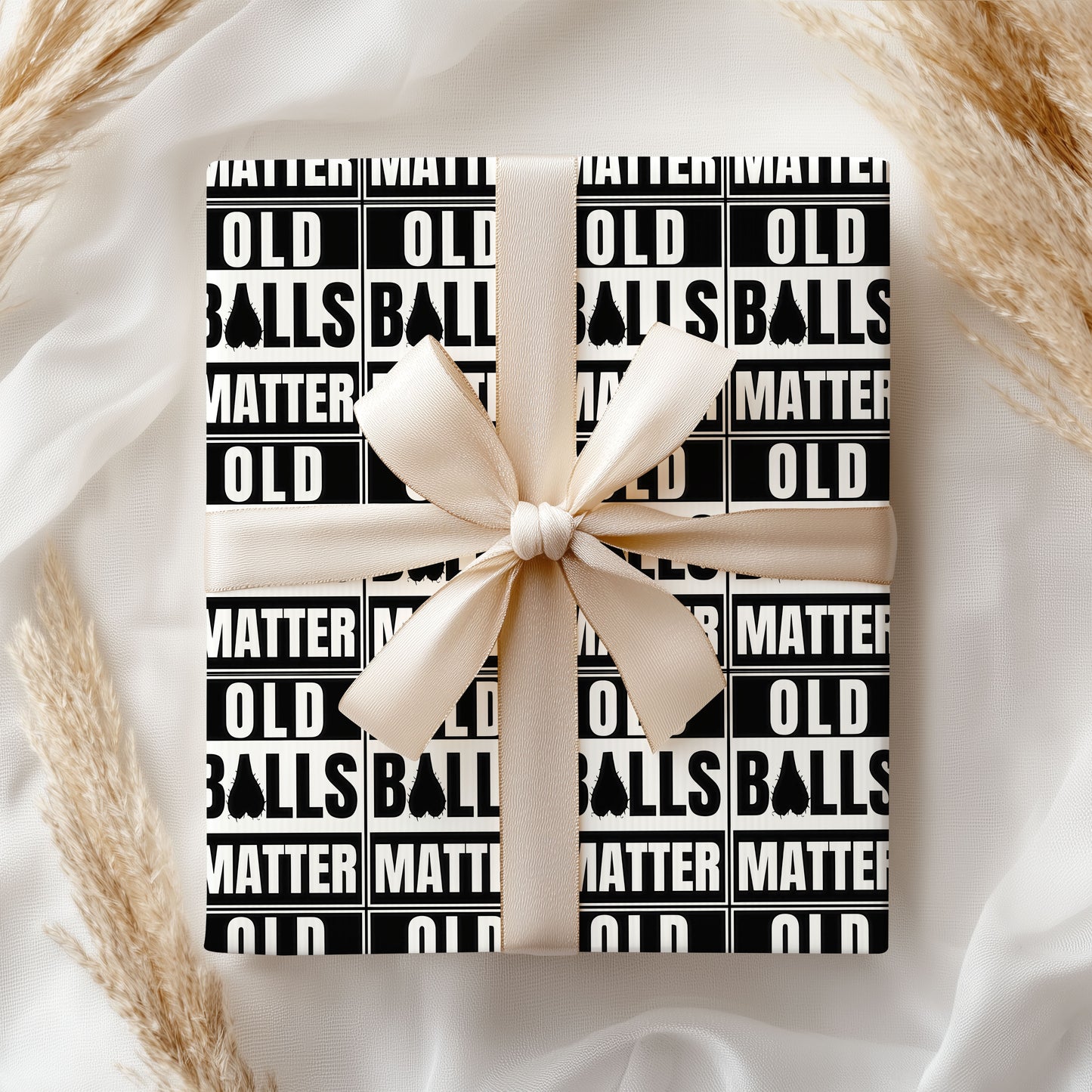 Old Balls Matter Wrapping Paper