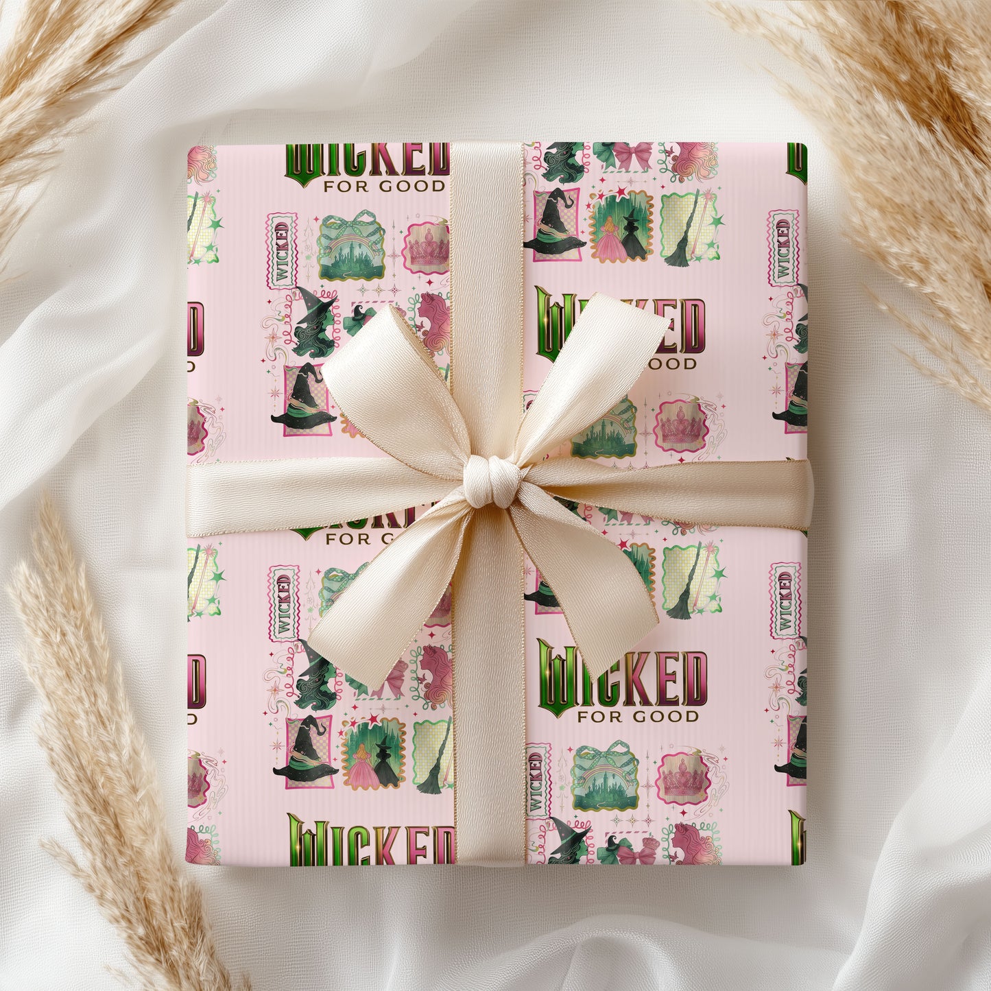 The Wicked Musical Christmas Gift Wrap