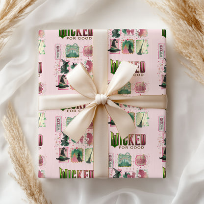 The Wicked Musical Christmas Gift Wrap