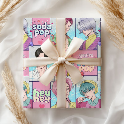 K-pop Demon Hunters Soda Pop Gift Wrap
