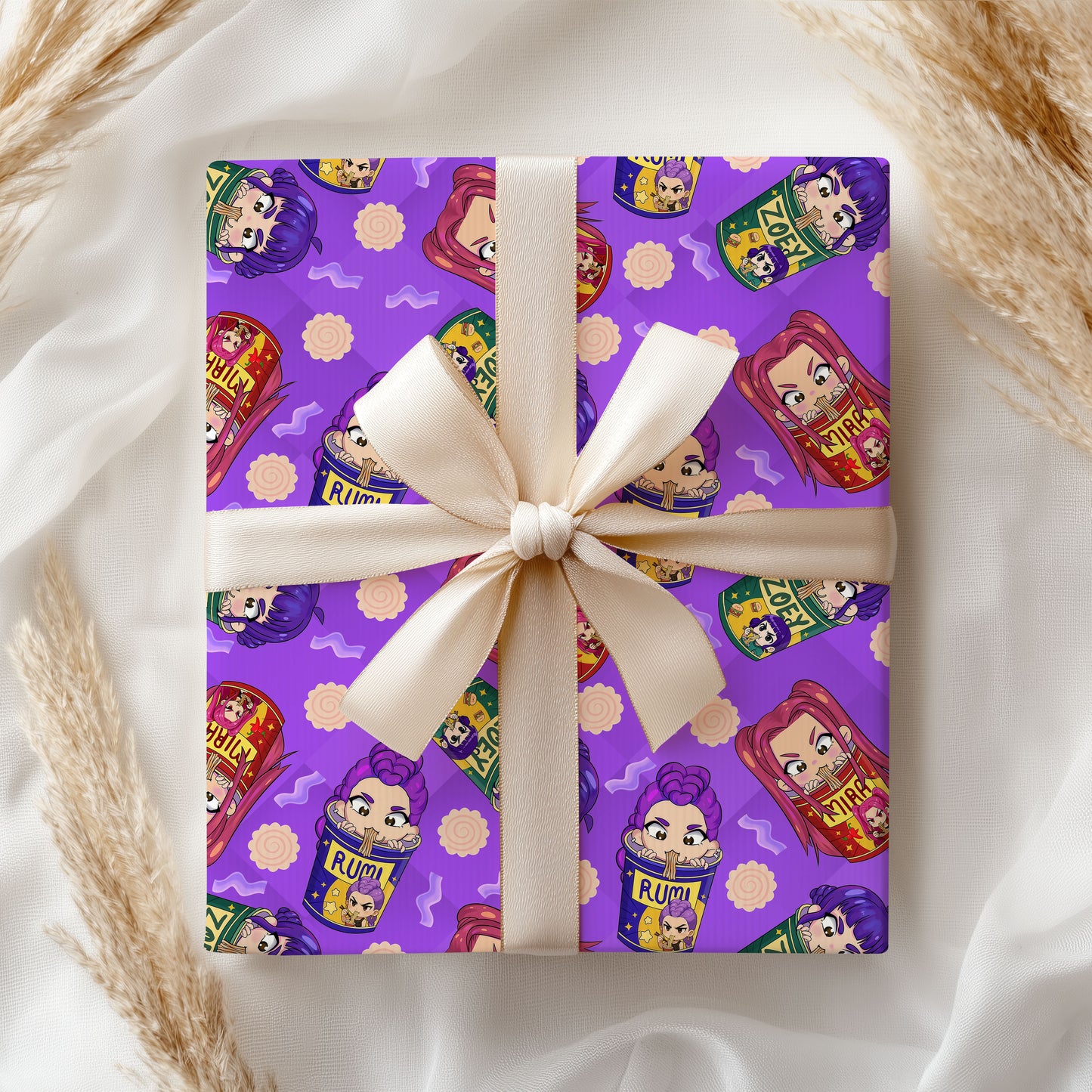 Demon Hunters Soda Pop Wrapping Paper