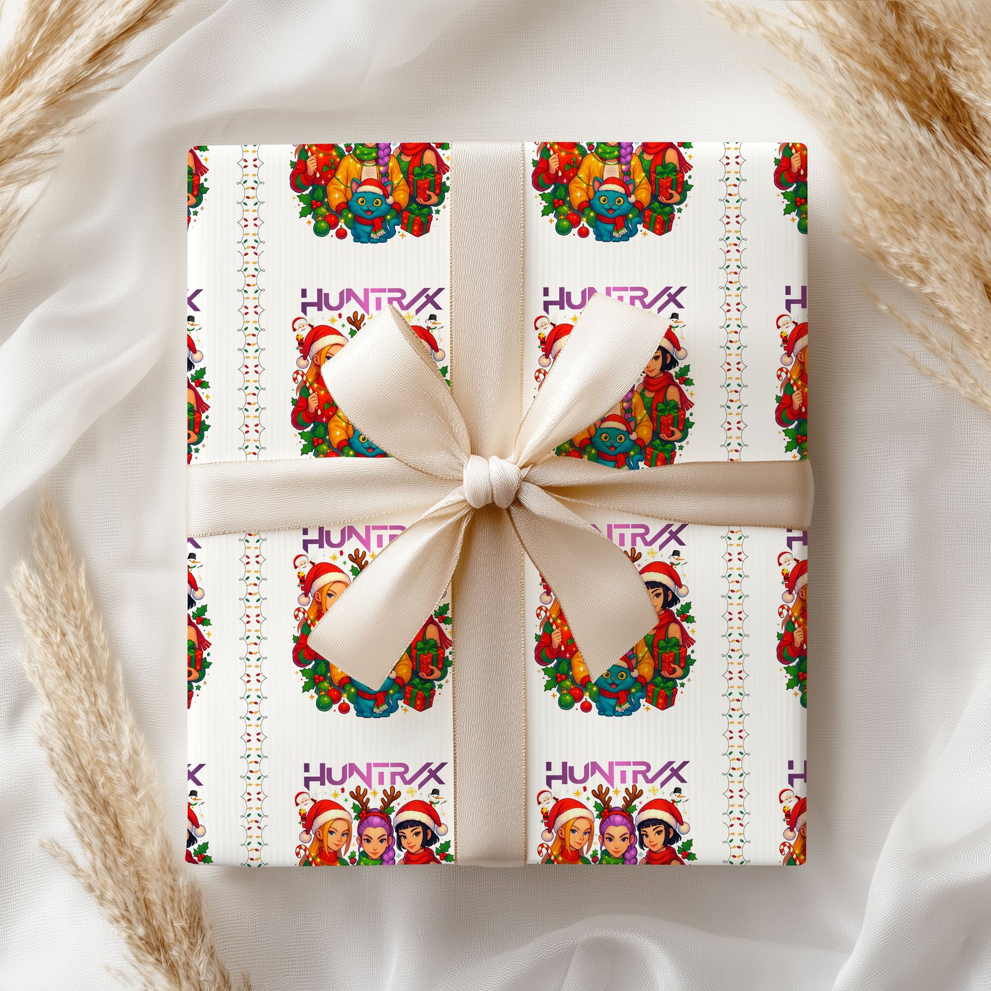 Kpop Demon Hunters Wrapping Paper Christmas Gift