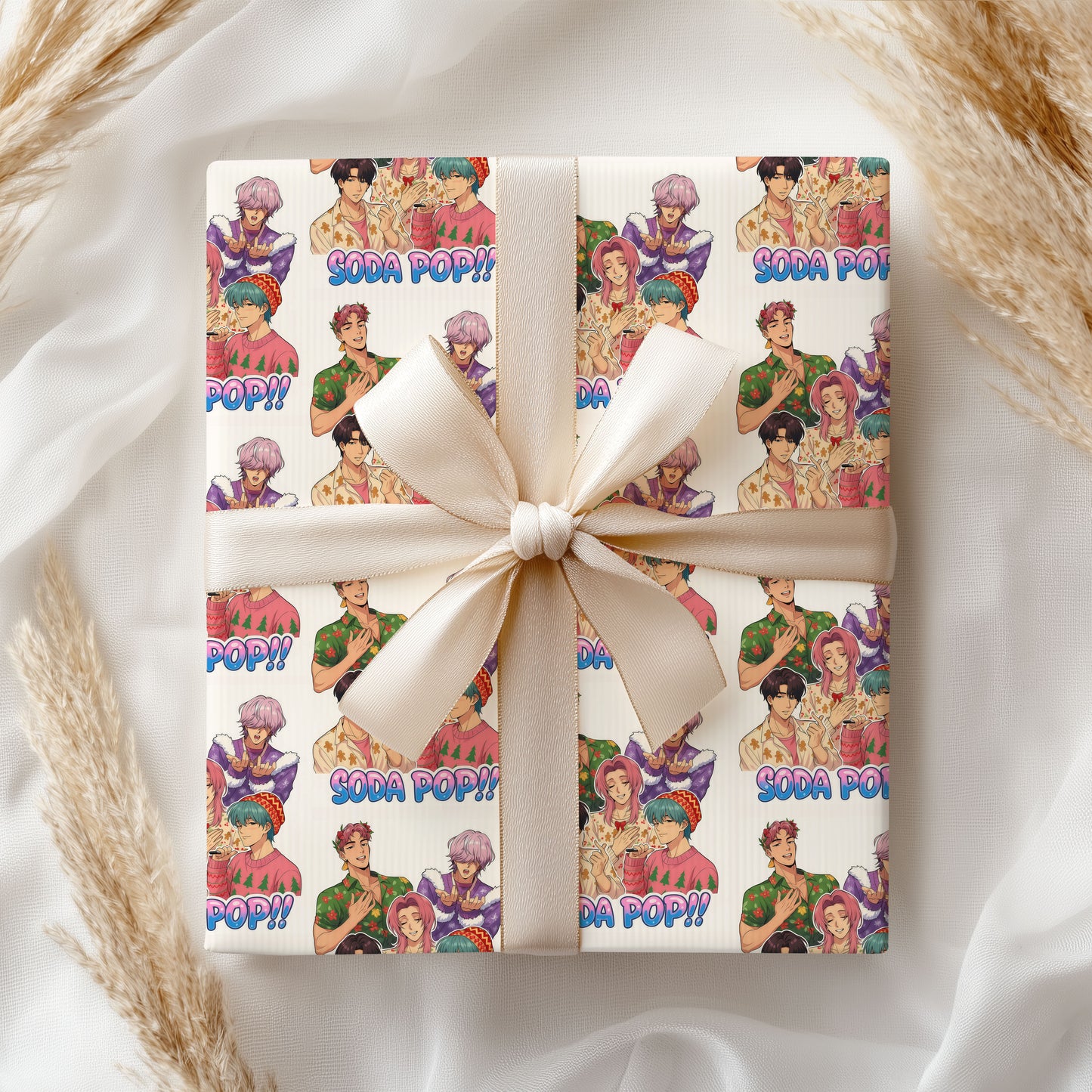 Demon Hunters Soda Pop Wrapping Paper