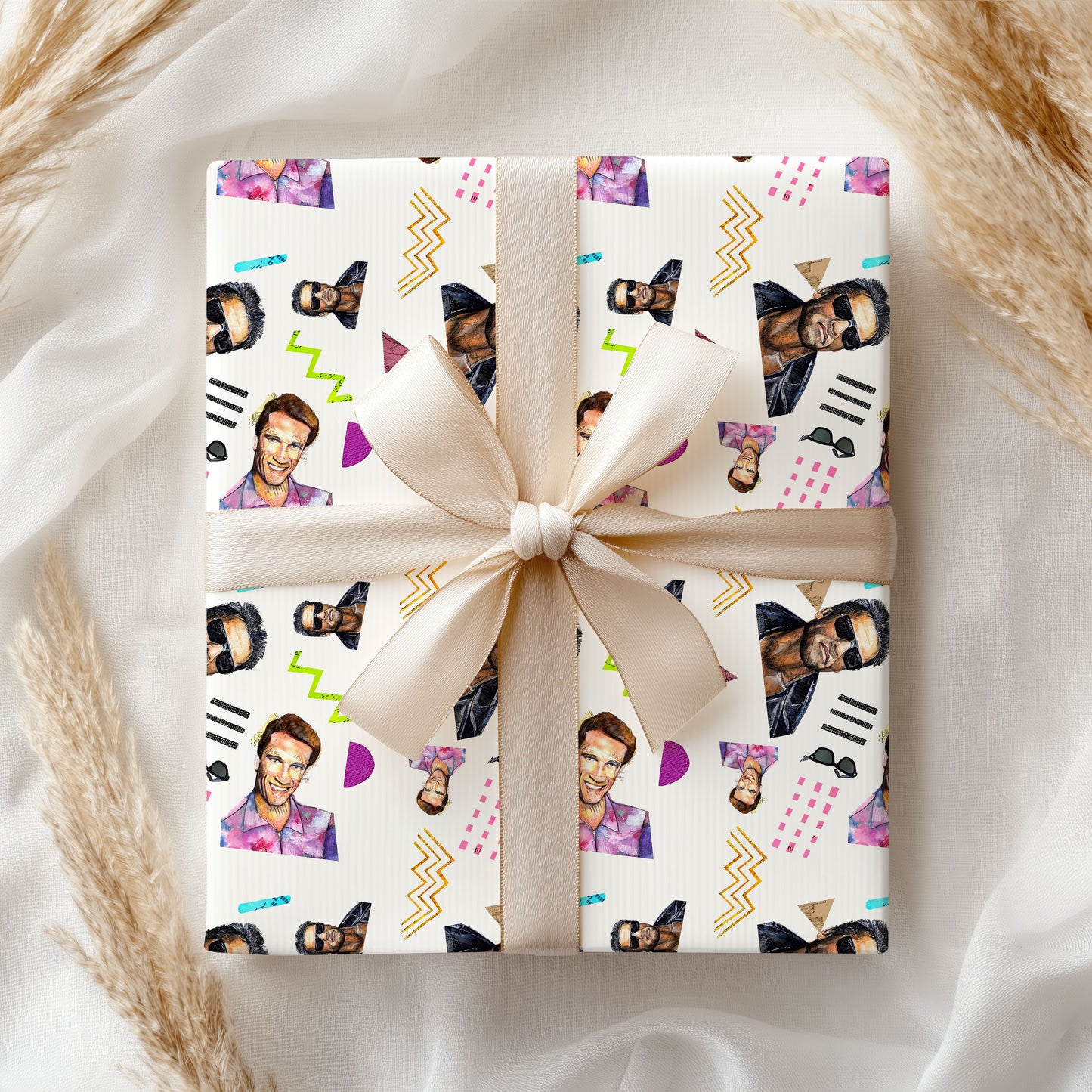 Schwarzenegger Wrapping Paper