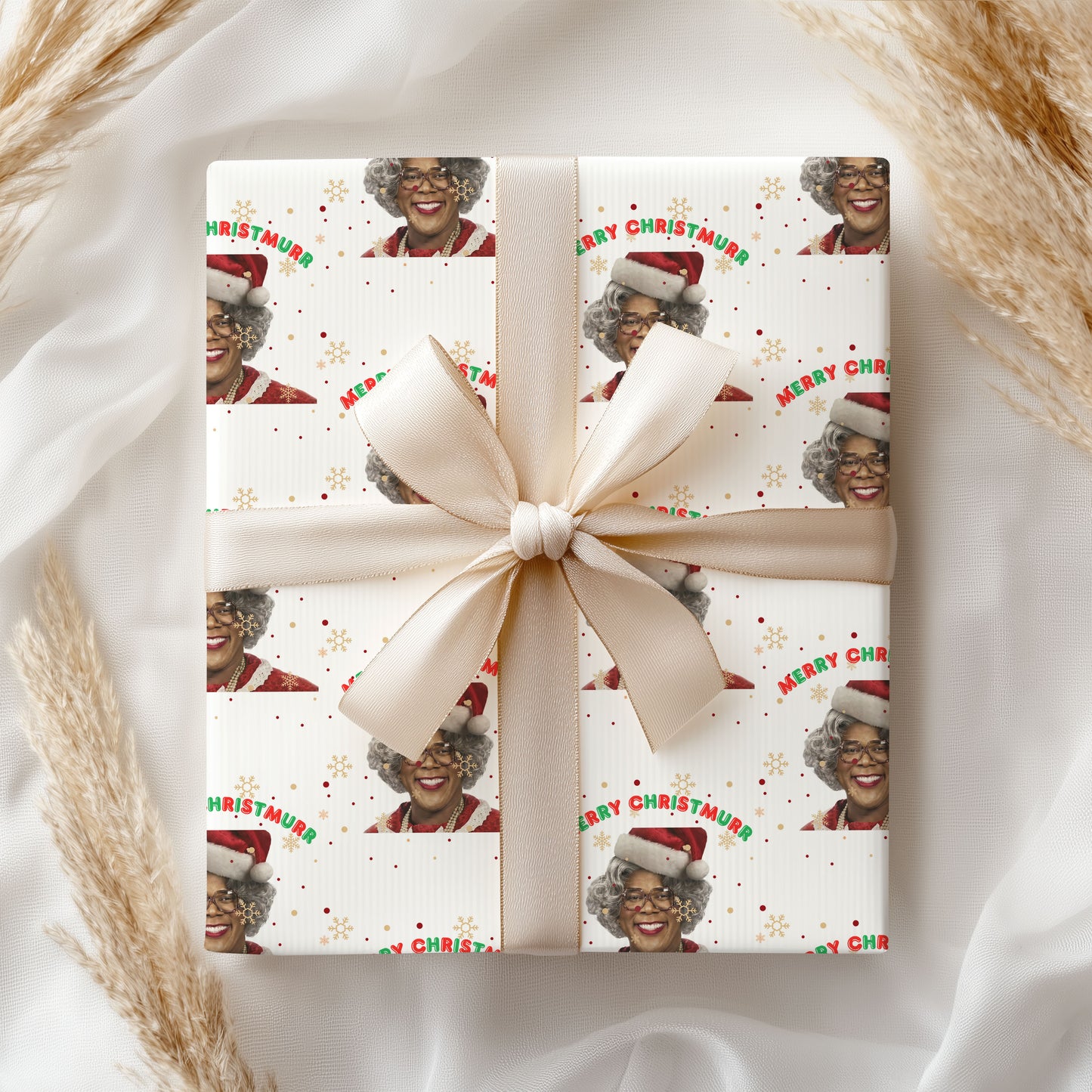 A Madea Christmas Wrapping Paper