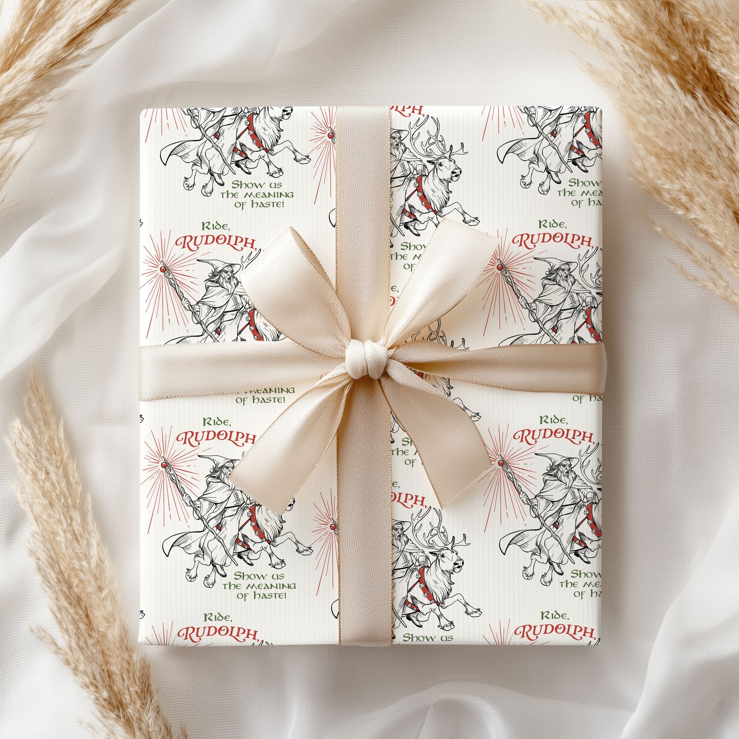 Gandalf's wisdom Lord of the Rings Wrapping Paper