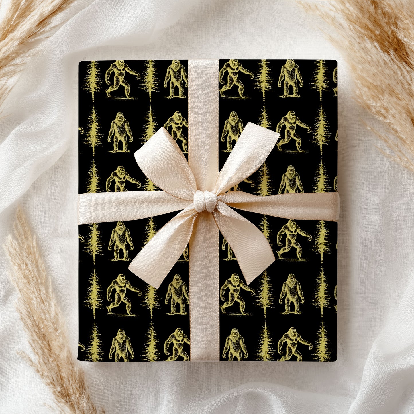 Bigfoot Wrapping Paper Gift
