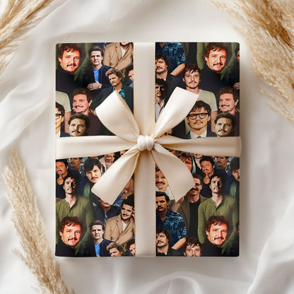 Pedro Pascal Wrapping Paper
