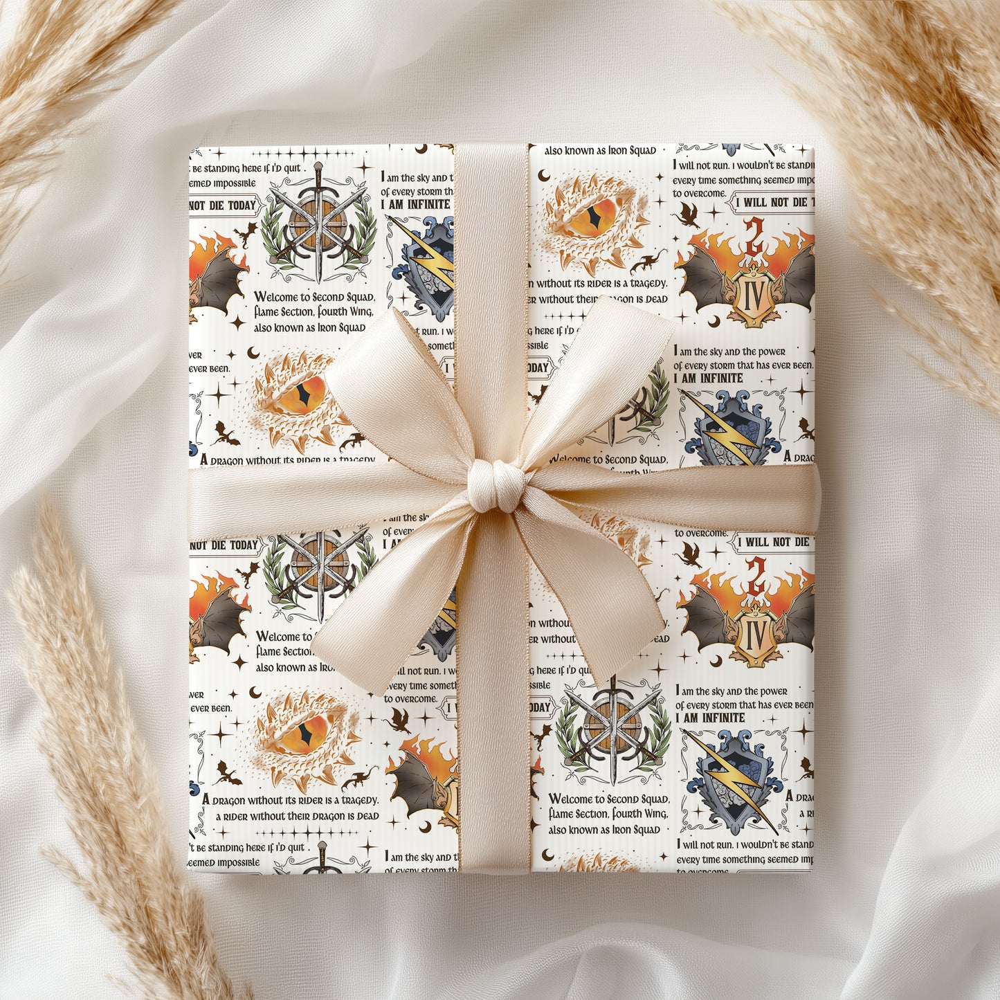 Fourth Wing Wrapping Paper