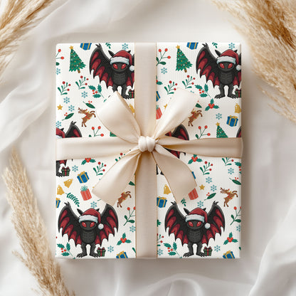 Mothman Wrapping Paper Birthday Gift