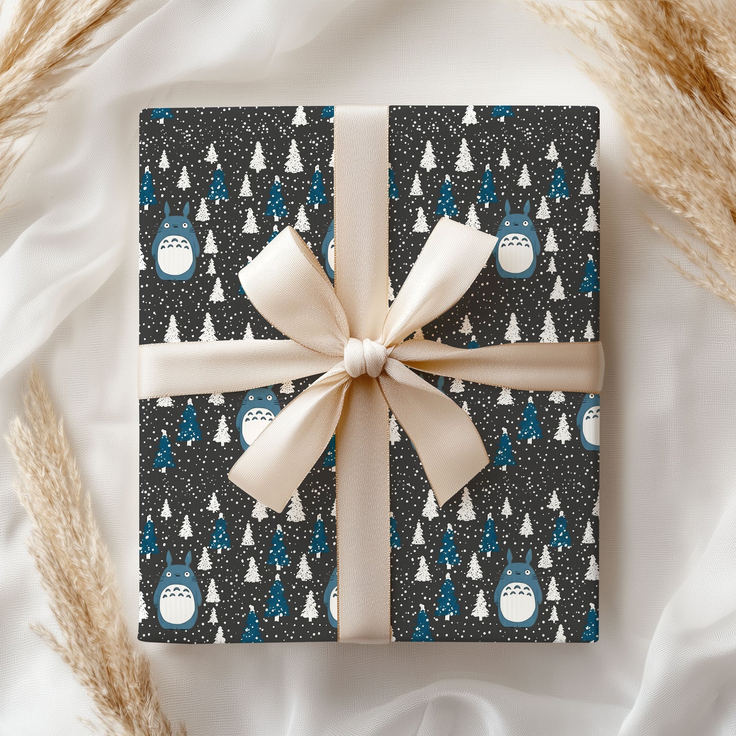 Totoro Christmas Wrapping Paper